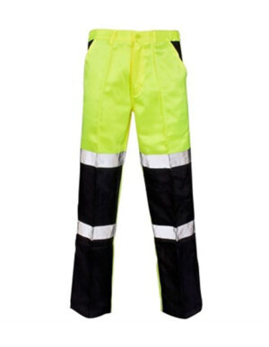 Work Trouser ZS-708 High Visibility Yellow Ballistic Trousers