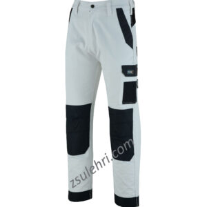 White Cargo Painter Pants